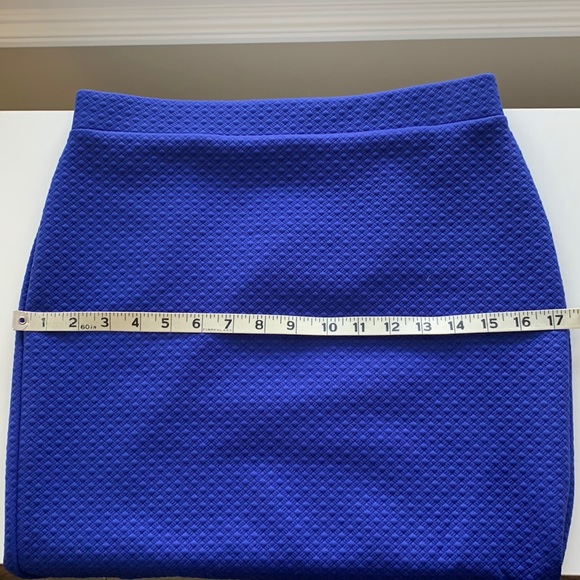 Elle Royal Blue Pencil Skirt Size XS - Picture 6 of 11